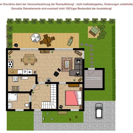 Nyaraló Am Felde Groß Schwansee